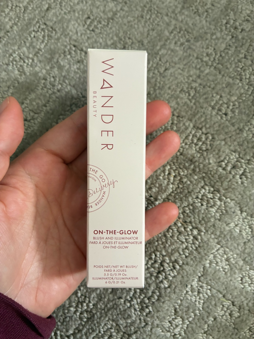 Wander Beauty On-the-Glow Blush and Illuminator in DUSK/ NUDE GLOW